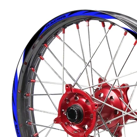 Blue 21'' 18'' MX Wheel Rim Stickers R03B For Honda CRF 450L 2019-2020