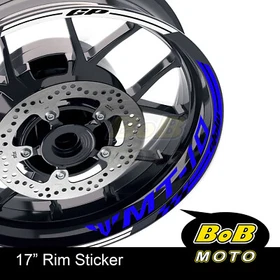 17" Rim Purple Wheel Decals Stickers For Yamaha MT10 MT-10 2018-2020 18 19 20