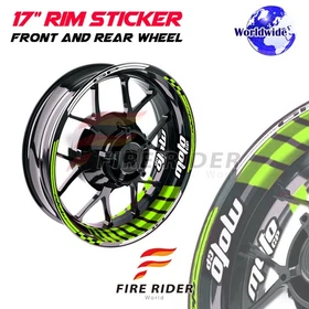 Solid Color GP02 17 inch Rim Stickers For Yamaha FJ09 MT-09 Tracer 18-20 18 19
