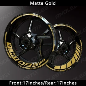 Reflective Motorcycle Wheel Sticker Rim Tape Decals Fits For YAMAHA MT09SP
