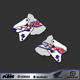 Suzuki DRZ400 DRZ400SM DRZ400S Graphics Kit Decals Supermoto Free Personalizatio