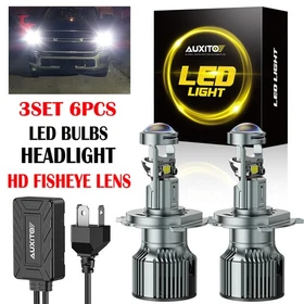 2-20X AUXITO H4 9003 HB2 Super White LED Headlight Bulbs High Low 30000LM Y19 ED