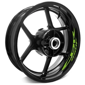 Dark Green Inner Stripe Decal Wheel Stickers For Honda CBR650F 14 15 16 17 18