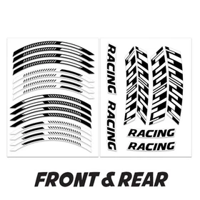 FC66 17'' Rim Wheel Stickers Decal Kit For Honda CBR1000RR-R Fireblade SP 20-21