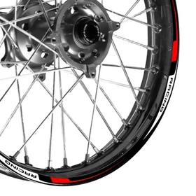 21''&18'' R02B Dirt Bike Strips Rim Sticker Decal For Yamaha WR 250R 2008-2020