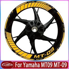 2026 New Motorcycle 17 inch Rim Reflective Stickers For Yamaha MT09 MT-09 MT 09