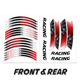 GP18 Wheel Rim Sticker Set For Yamaha FJ09 MT-09 Tracer FJR1300 FZ07 MT-07
