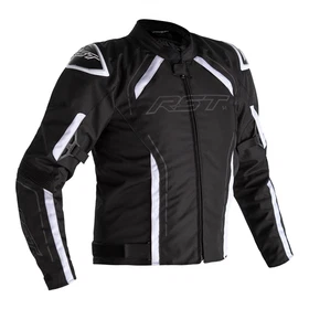 RST S1 Black/White Urban Sports Touring Textile Waterproof Motorcycle Jacket