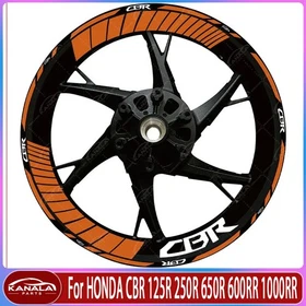 2026 New 17inch Rim Reflective Stickers For HONDA CBR 125R 250 650R 600RR 1000RR