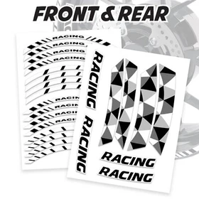 SP13 17'' Rim Wheel Stickers Decal For Suzuki SV650 S 99-20 19 18 17 16 15 14
