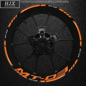 MT-03 Motorcycle Wheel Decal 17'' Rim Sticker Wheels Sticker For Yamaha MT-03