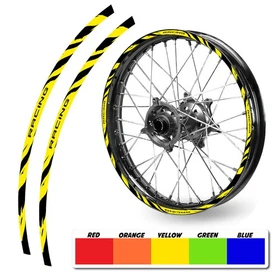 21''&18'' W02B Dirt Bike Strips Rim Sticker For Kawasaki KLX 300R 2020-2021