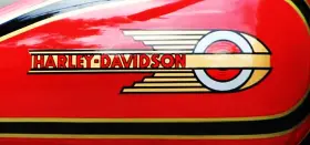 6226-P AAOK Speedball Decals Peel Gas Tanks Harley