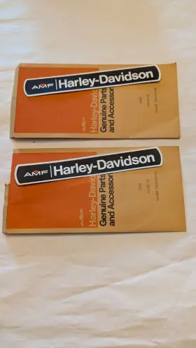 61142-72 AERMACCHI Nos Amf Gas Tank Decal Fx Harley-davidson