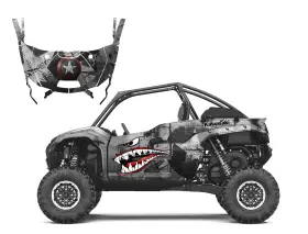 KRX1000-WARHAWK ALL MOTOR GRAPHICS Krx Decal Mil Racing Army