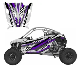 PROR25-V5005 ALL MOTOR GRAPHICS Pro Decal Design Kit Rzr Xp
