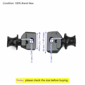 M524-A029-TI HONDA Chain Adjuster Block Stand Spool Titanium #3