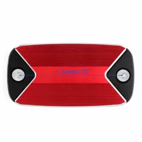 RC-170-RED HONDA Front Brake Fluid Reservoir Cover Cap Rd #2