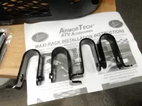 WR-402 ARMORTECH Nos Armor Maxi Rack Atv Front Flat WR710 #3
