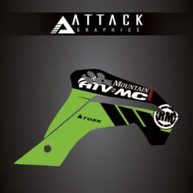 207-124-0010 ATTACK GRAPHICS Radiator Shroud Decal Renegade