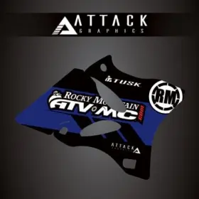 207-124-0017 ATTACK GRAPHICS Radiator Shroud Decal Renegade