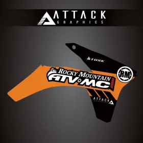 207-124-00305B20-9EA335 ATTACK GRAPHICS Radiator Shroud Decal