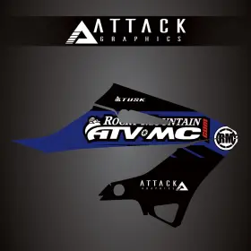 207-124-0041 ATTACK GRAPHICS Radiator Shroud Decal YZ250X Yz