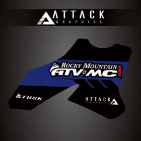 207-124-0043 ATTACK GRAPHICS Radiator Shroud Decal Ims Gallon