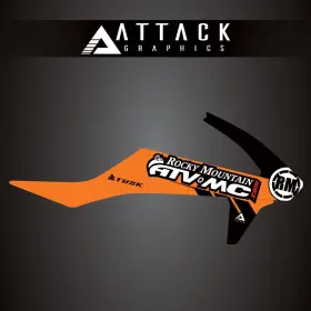 207-124-0049BCD4-6C237B ATTACK GRAPHICS Radiator Shroud Decal
