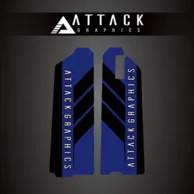 207-125-0001 ATTACK GRAPHICS Lower Fork Guard Decal Renegade