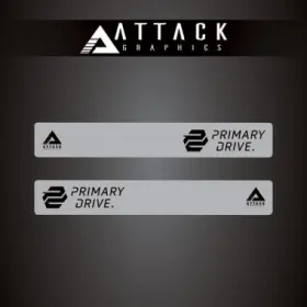 207-126-0013 ATTACK GRAPHICS Swing Arm Decal Renegade