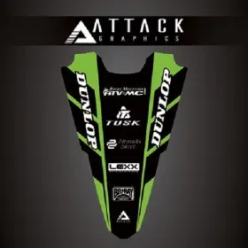 207-127-0010 ATTACK GRAPHICS Rear Fender Decal KX450X