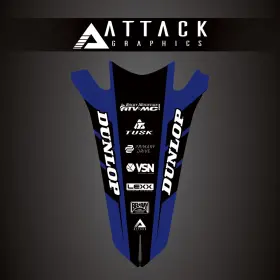 207-127-00184D50-E468E4 ATTACK GRAPHICS Rear Fender Decal Yz