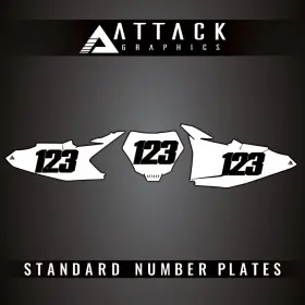 12C6FD-D0A02B ATTACK GRAPHICS Gas Plate Backgrounds Gasgas