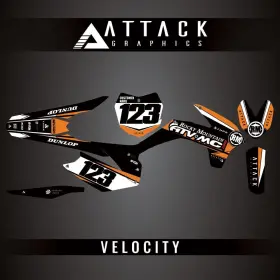 KTM-C-07-VELOCITY ATTACK GRAPHICS Kit Ktm