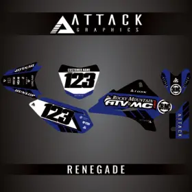 FURYDC7A-EA906F-08 ATTACK GRAPHICS Ttr Kit Yamaha Fury