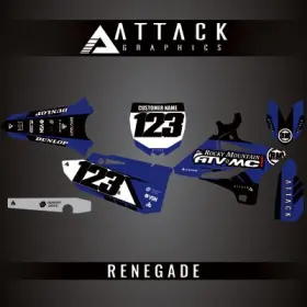YAM-C-37-RENEGADE ATTACK GRAPHICS Graphc Cstm Rnegd Cmplt Kit