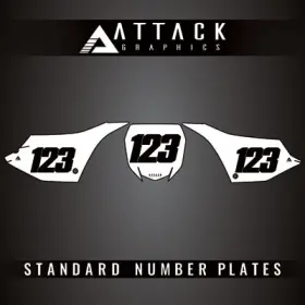 YAM-F-43-ELITE ATTACK GRAPHICS Plate Backgrounds Energy YZ250