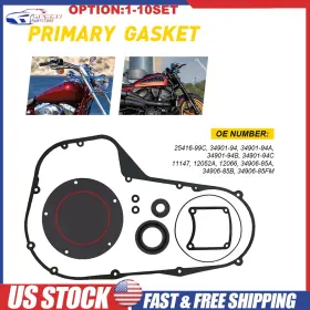 LHQDP-EG-99-06 AUXITO Clutch Cover Gasket Seals Cam Bagger