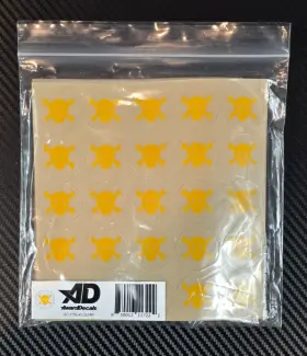 SC-2 AWARD DECALS Skull Crossbone Stickers