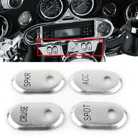 286452423608 B-SHIPARTS Panel Switch Covers Touring Harley