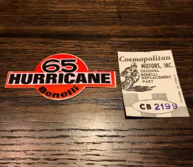 CB2199 BENELLI Sticker Decal Hurricane