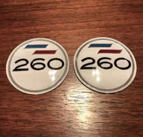 H8752 BENELLI Gas Tank Badge Set Wards Mojave