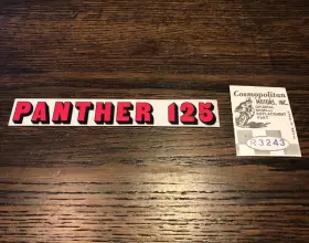 R3243 BENELLI Sticker Decal Panther