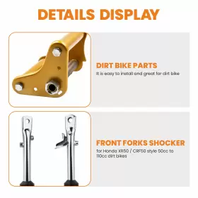 O5UY81 BFO Front Fork Shock Suspension CRF50F Honda #2