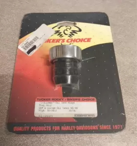 41-0609 BIKERS CHOICE Trilinear Oil Tank Plug Harley