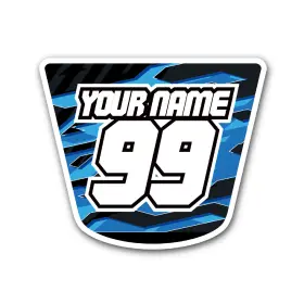 BO-CSKNUMNAMETRAA28X32001D001 BOBMOTO Race Decals Stickers Mx #3
