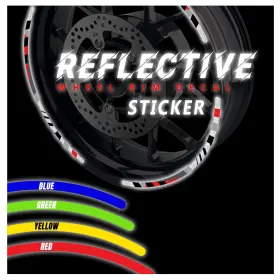 CRWRASH24XX17CC021 BOBMOTO Reflective Wheel Rim Stickers 400