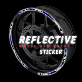 CRWRASH25XX17CC118 BOBMOTO Reflective Wheel Rim Stickers 1200 #3
