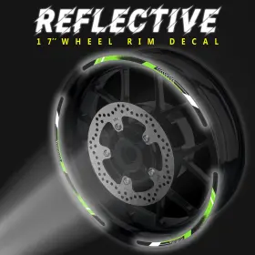 CLCRWSRAA01BXX17CC064 BOBMOTO Arrow Reflective Wheel Rim